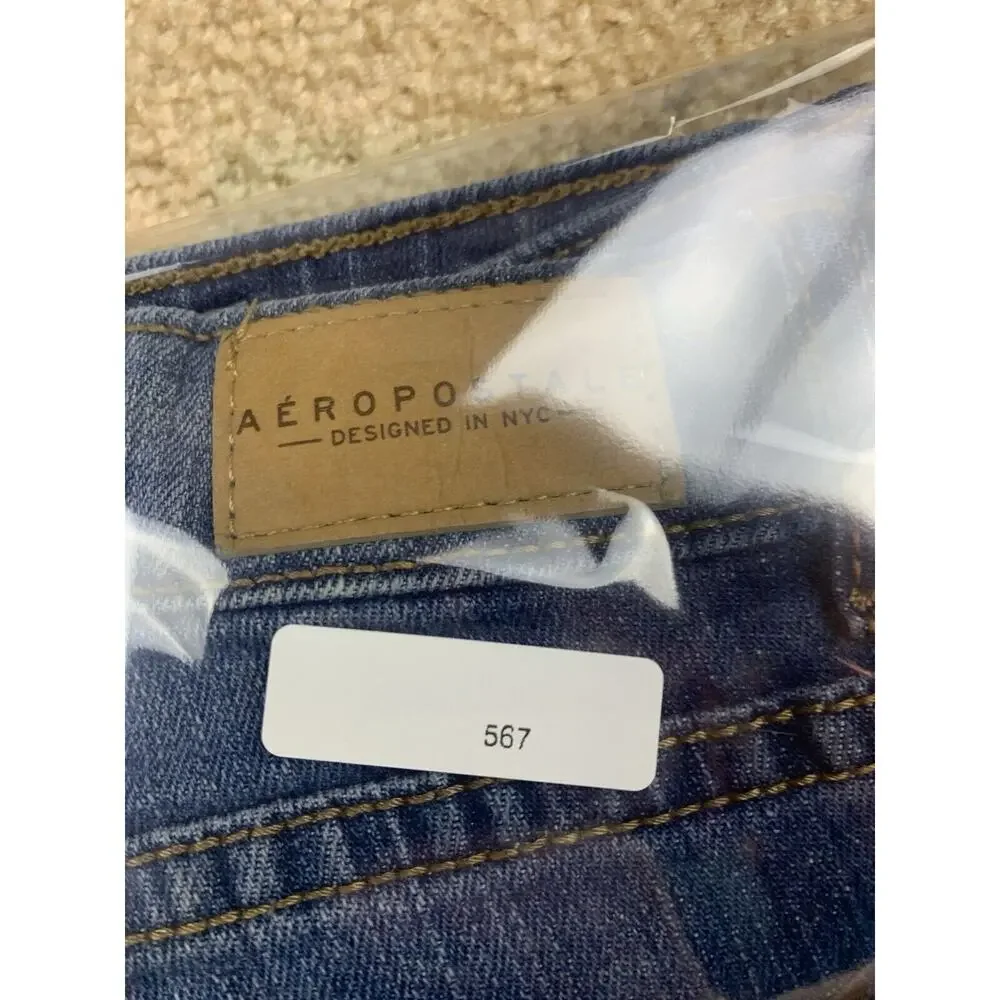 Aeropostale Women’s Midi Shorts Size 0 Distressed Cuffed Low Rise #567